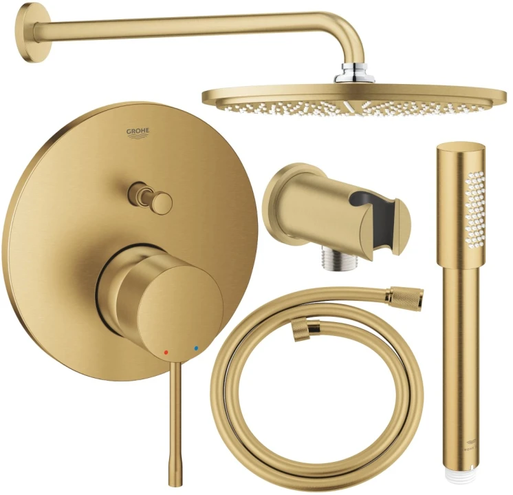 ZESTAW PRYSZNICOWY ESSENCE PROFESSIONAL  BRUSHED COOL SUNRISE