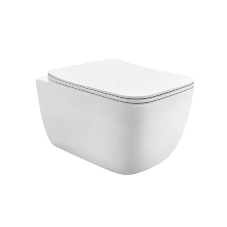 MISKA WC LEX 2.0 WISZĄCA  BEZRANTOWA AQUATWIST Z DESKĄ SLIM