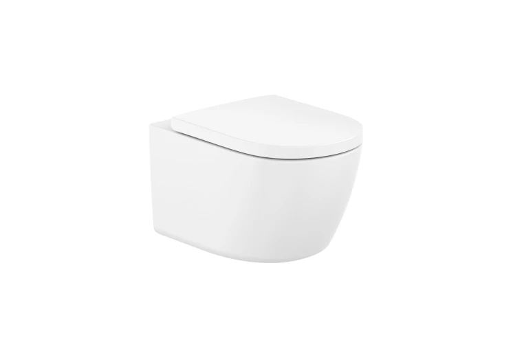 ZESTAW MERIDIAN MISKA WC PODWIESZANA RIMLESS VORTEX Z DESKĄ WOLNOOPADAJĄCĄ 