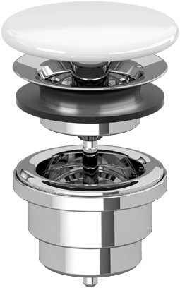 NIEZAMYKALNY KOREK CERAMICZNY DO UMYWALEK VILLEROY&BOCH